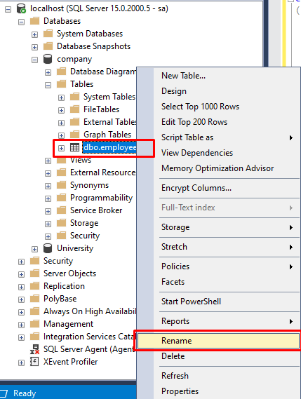 Sql Rename Table Dopwomen